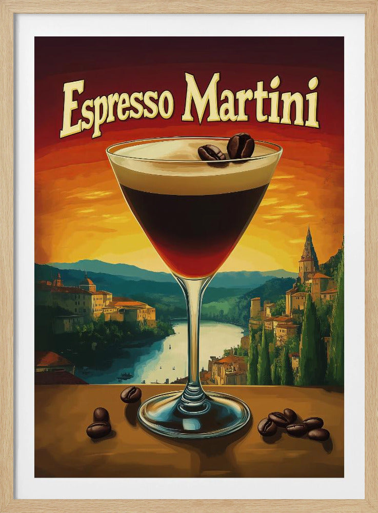 Espresso Martini Vintage | Poster