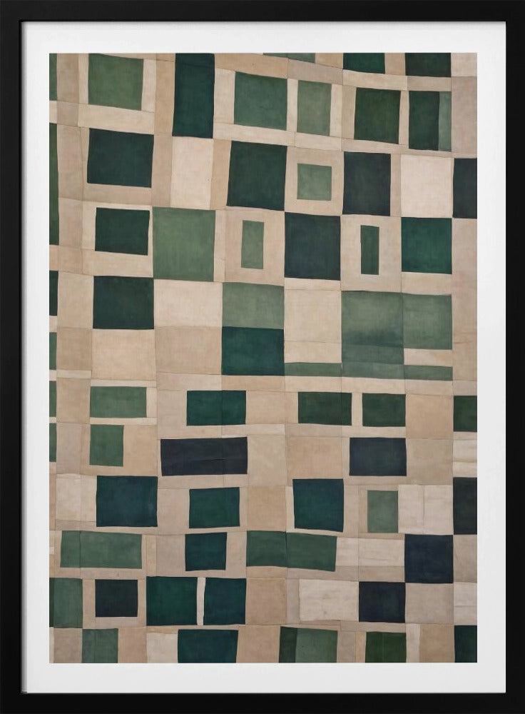 Emerald Mosaic | Poster