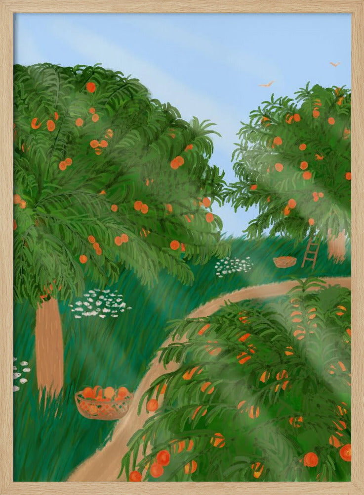 Peach Garden | Poster