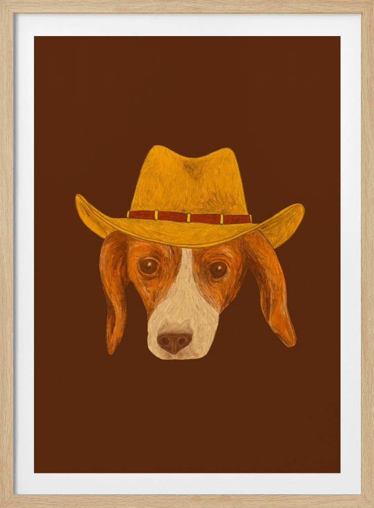 Nala The Cutest Cowgirl Pup | Poster