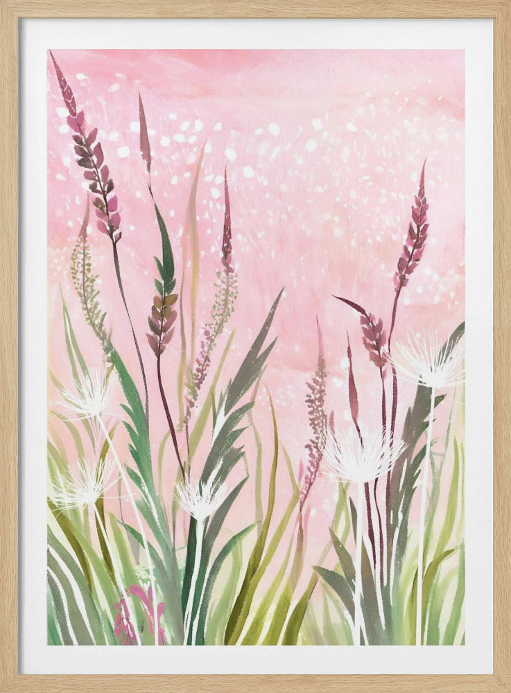 Pink and Green 33 | Poster