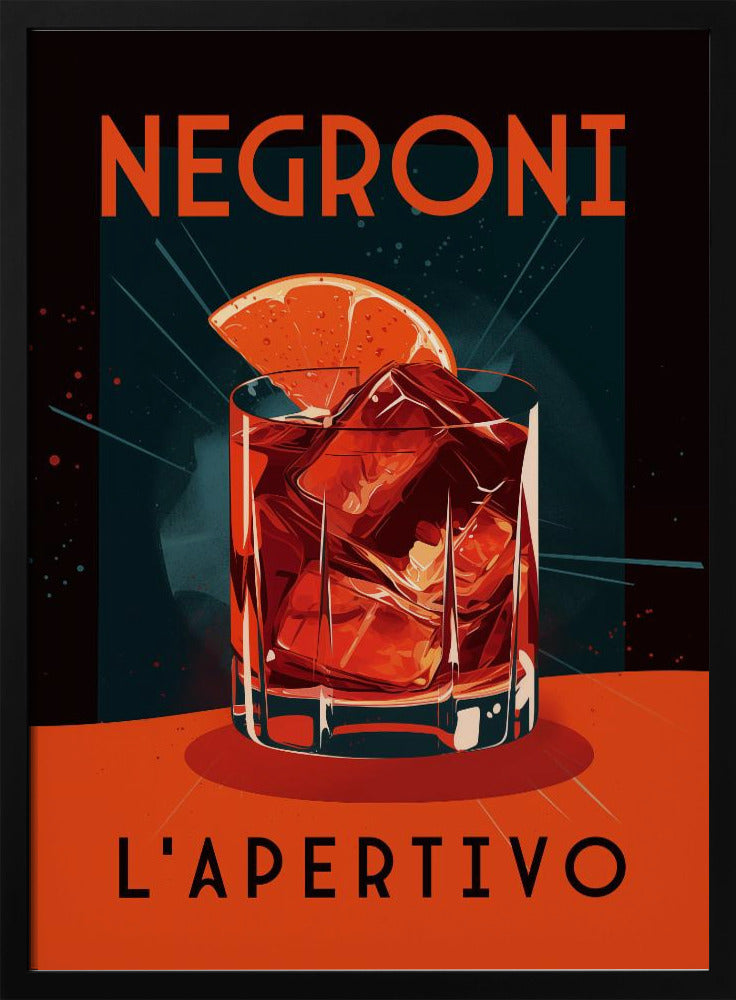 Negroni L' Apertivo | Poster