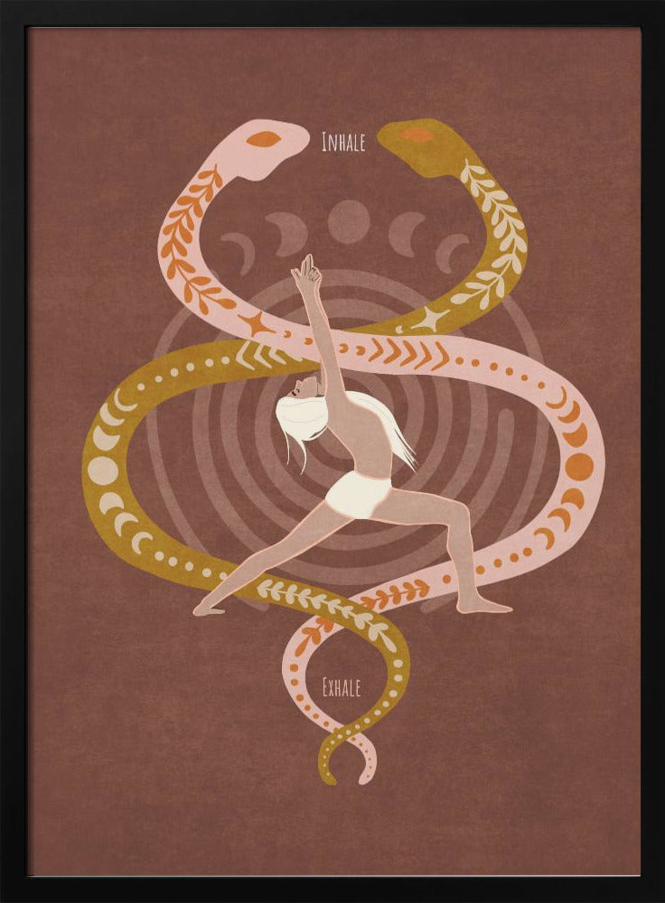 Serpent Flow Yoga | Poster