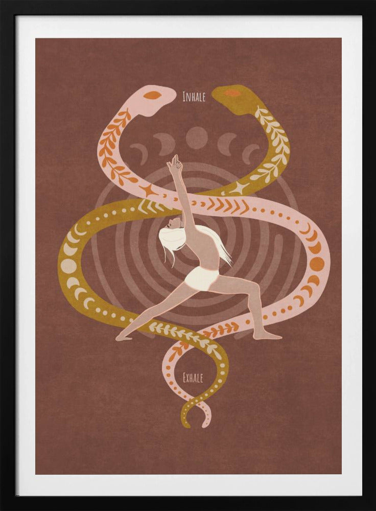 Serpent Flow Yoga | Poster