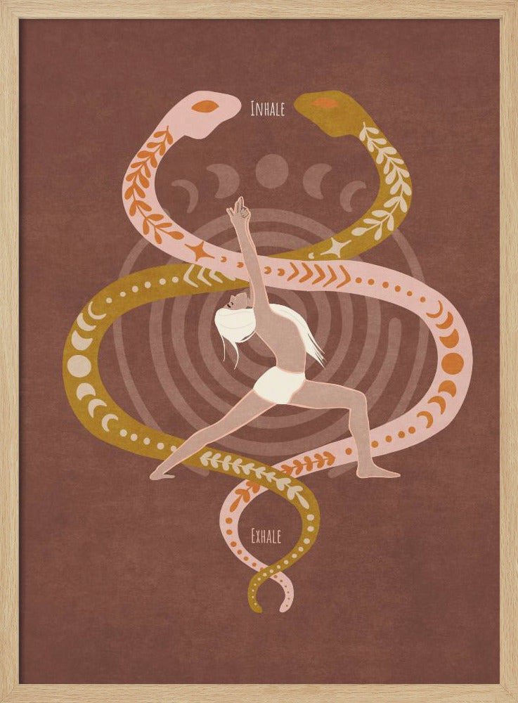 Serpent Flow Yoga | Poster