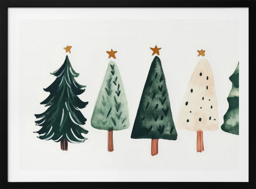 Whimsical Pines | Poster