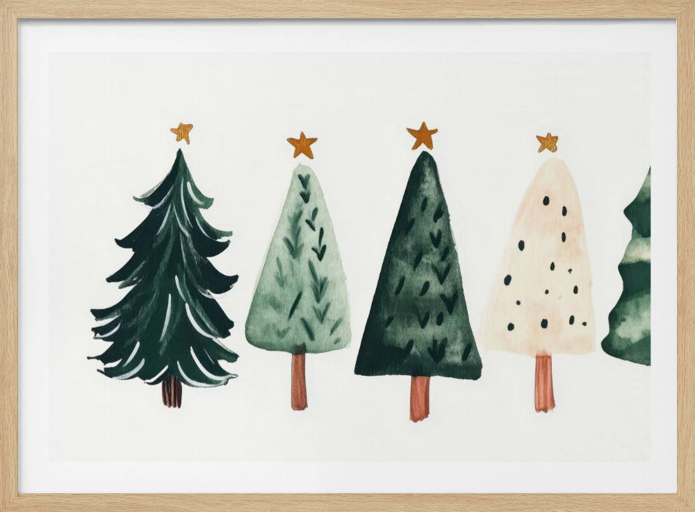 Whimsical Pines | Poster