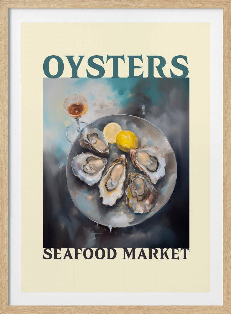 Oysters Seafood Market | Poster