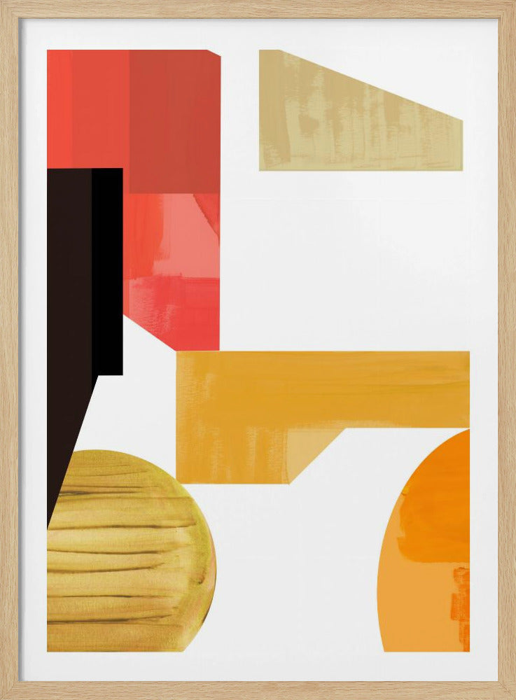 Geometric Warmth No3 | Poster