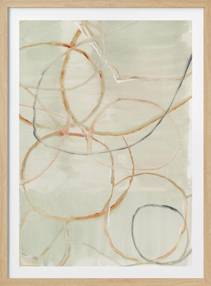 Muted Abstract Lines 2 | Poster