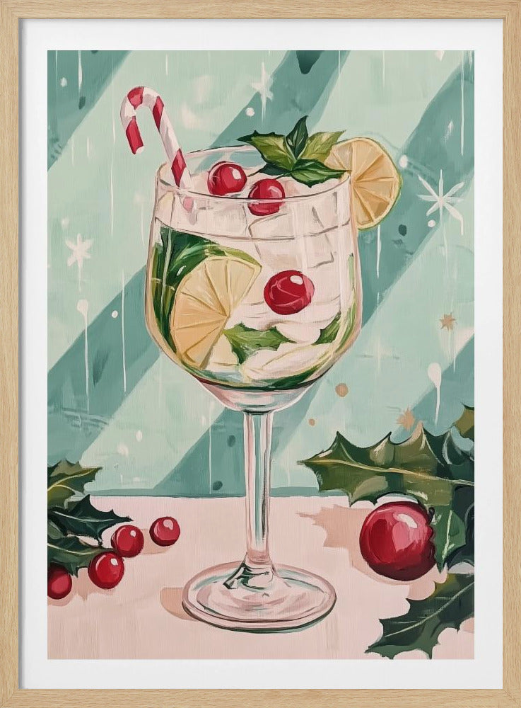 Christmas Mojito Cocktail | Poster