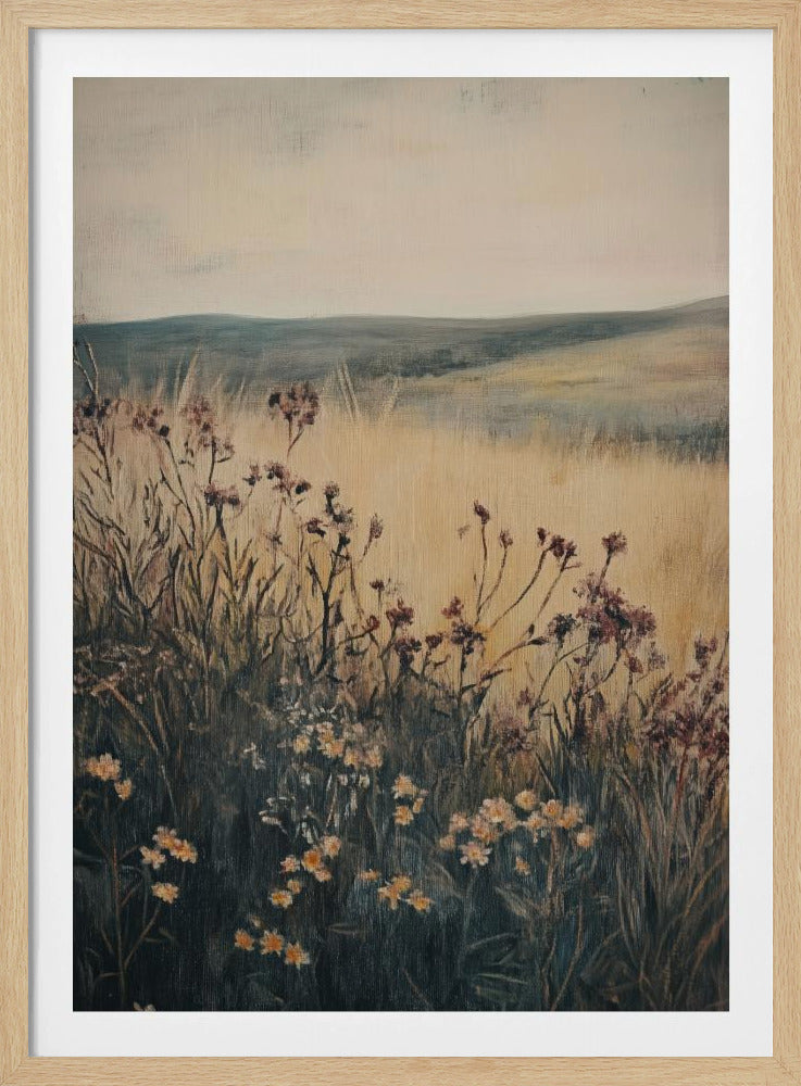 Landscape Wild Flower | Poster