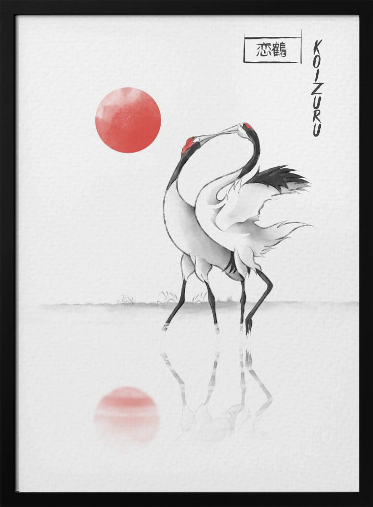 Love Cranes | Poster
