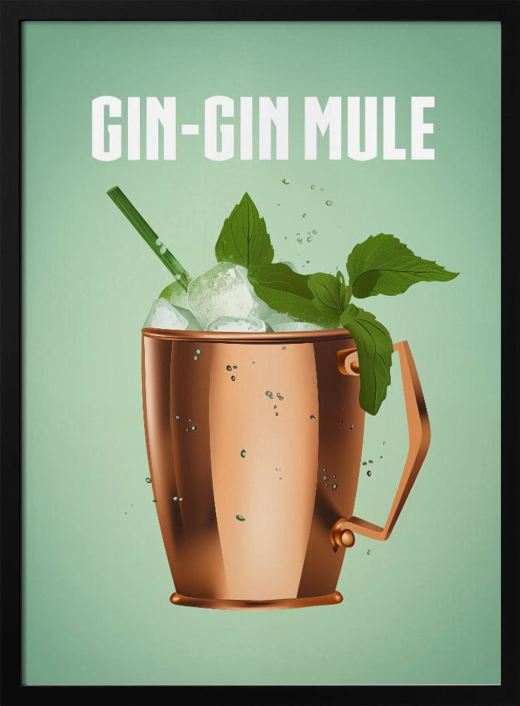 Gin Gin Mule Copper | Poster