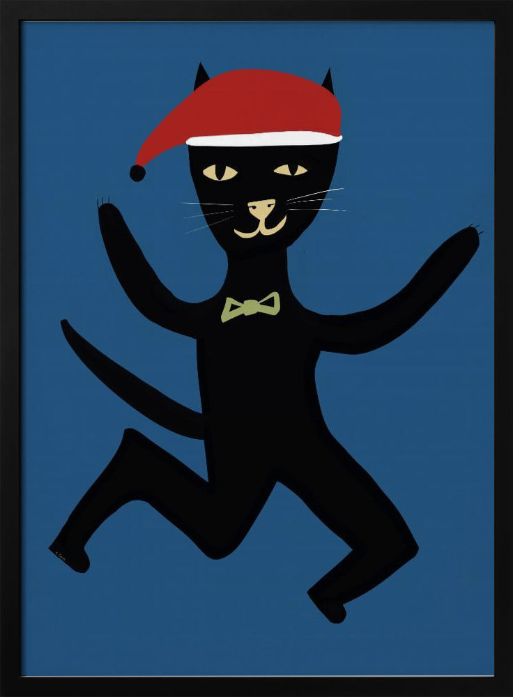 Xmas cat | Poster