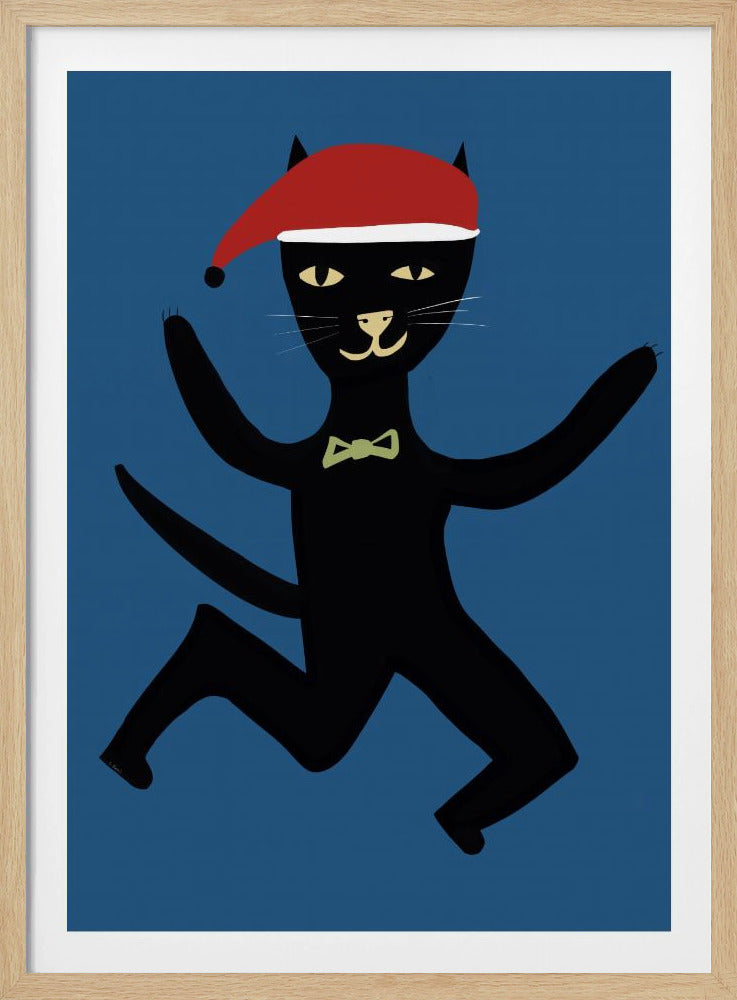 Xmas cat | Poster