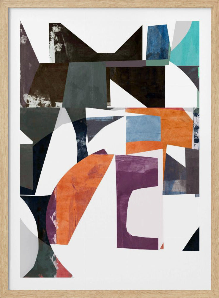 Abstract Cut Outs No 3 | Poster