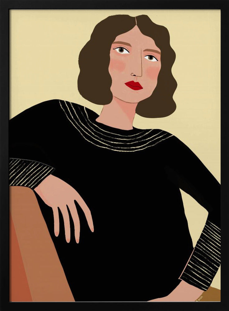 Woman relaxing | Poster