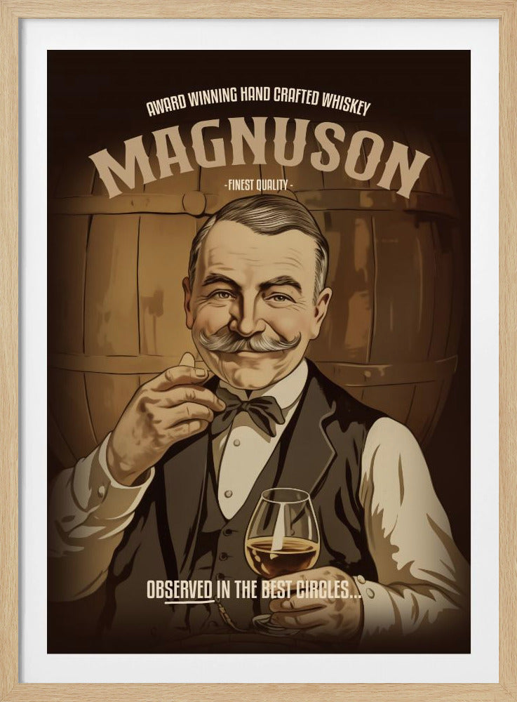 Magnuson Whiskey | Poster