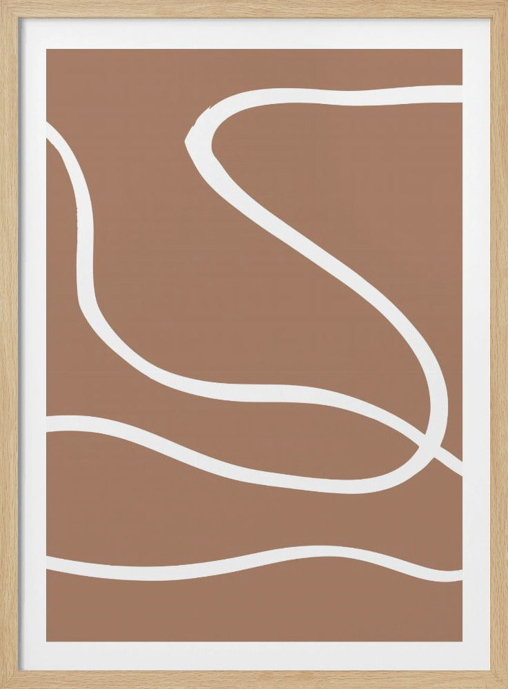 Abstract Mocha | Poster