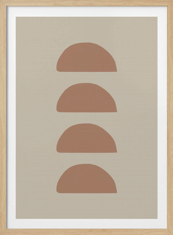 Geometric Mocha | Poster