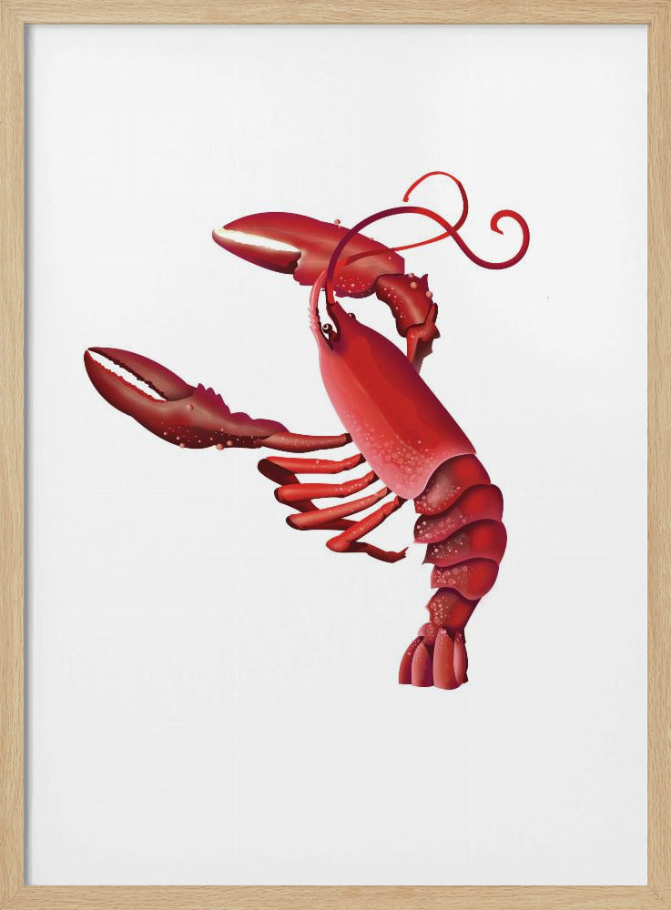 Vibrant Lobster Dance | Poster