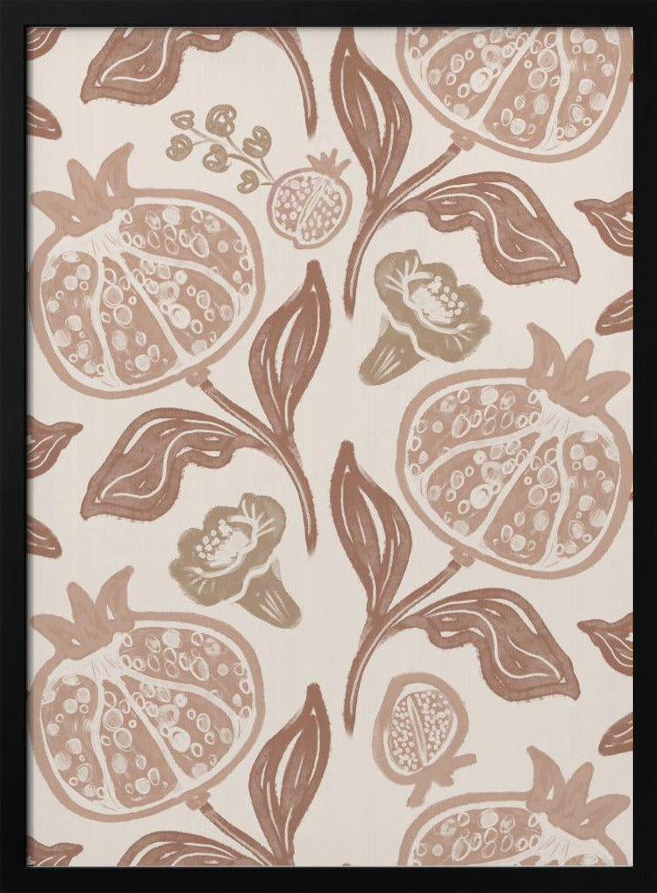 Pomegranates Pattern | Poster