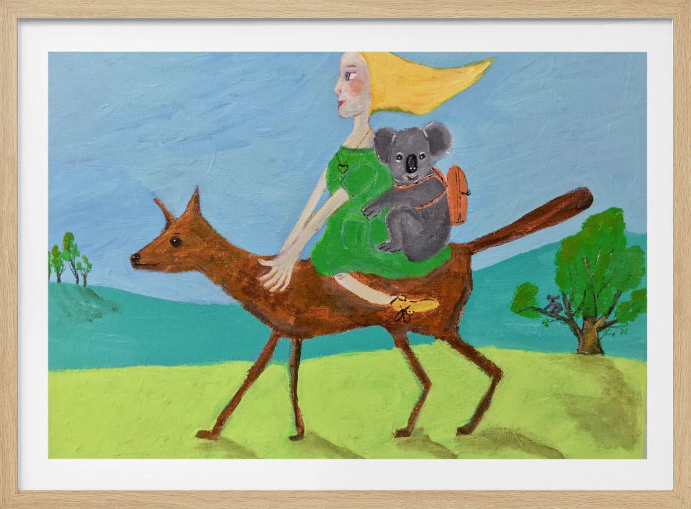 Off on an adventure. | Poster