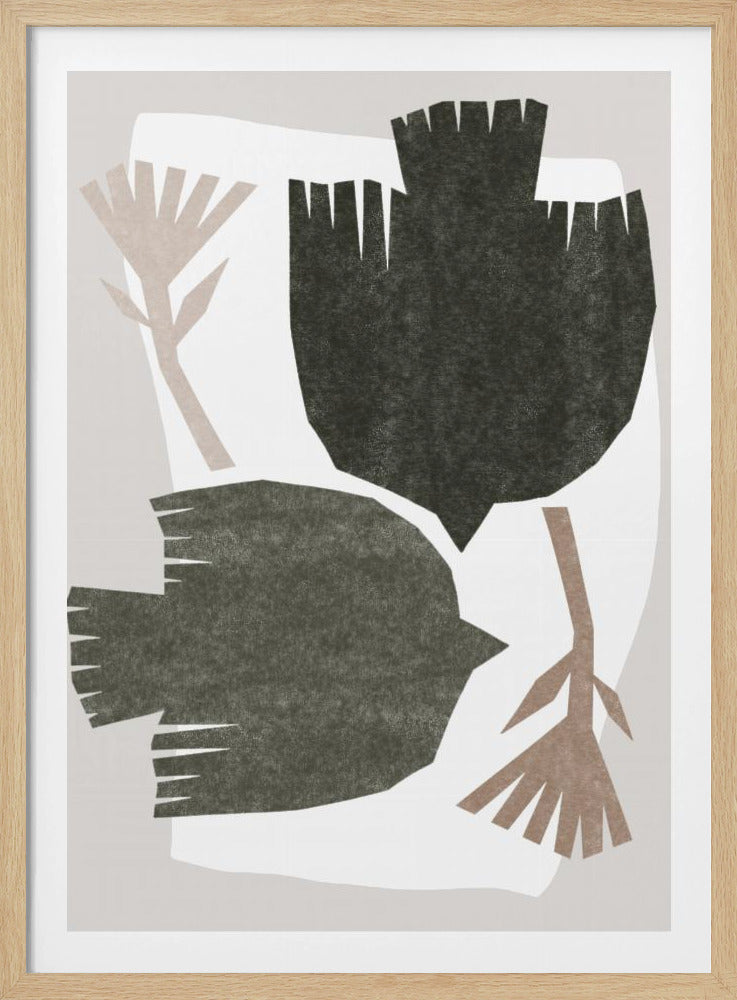 Abstract Birds Flight | Poster