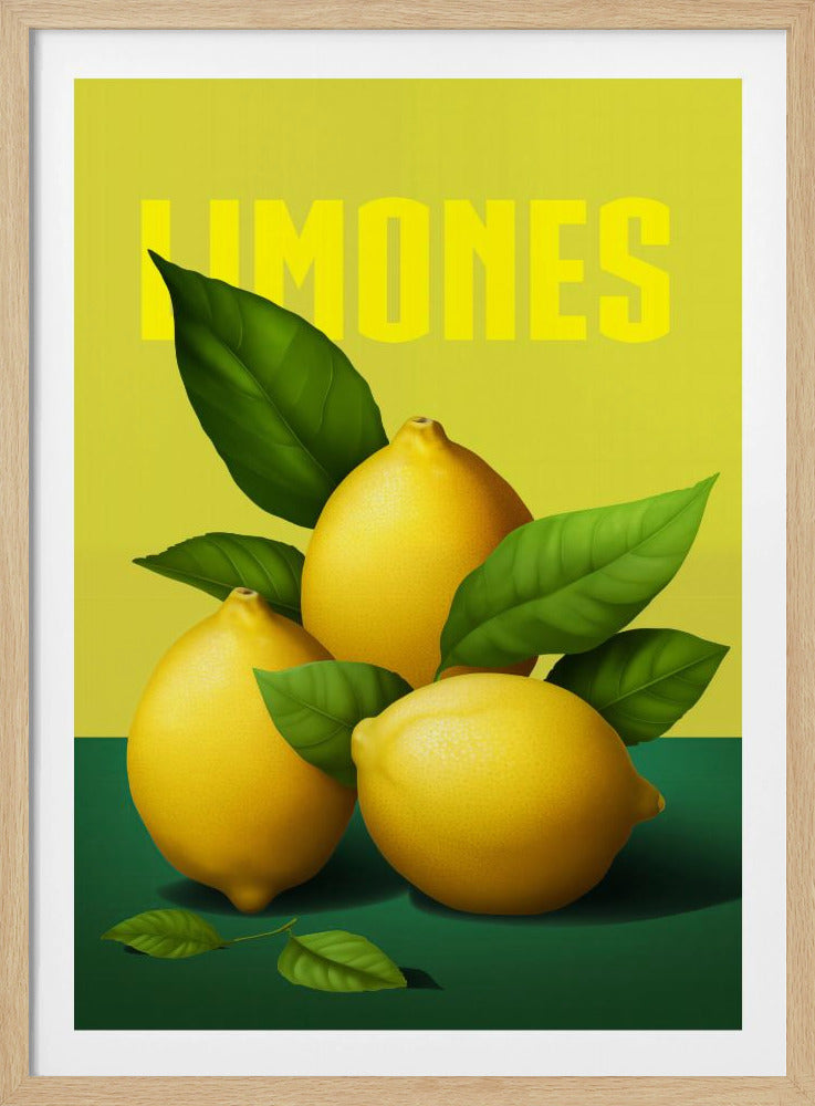 Limones | Poster