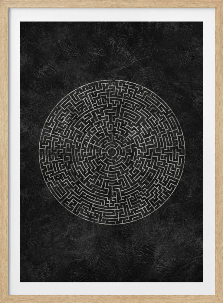The Circular Journey Maze | Poster