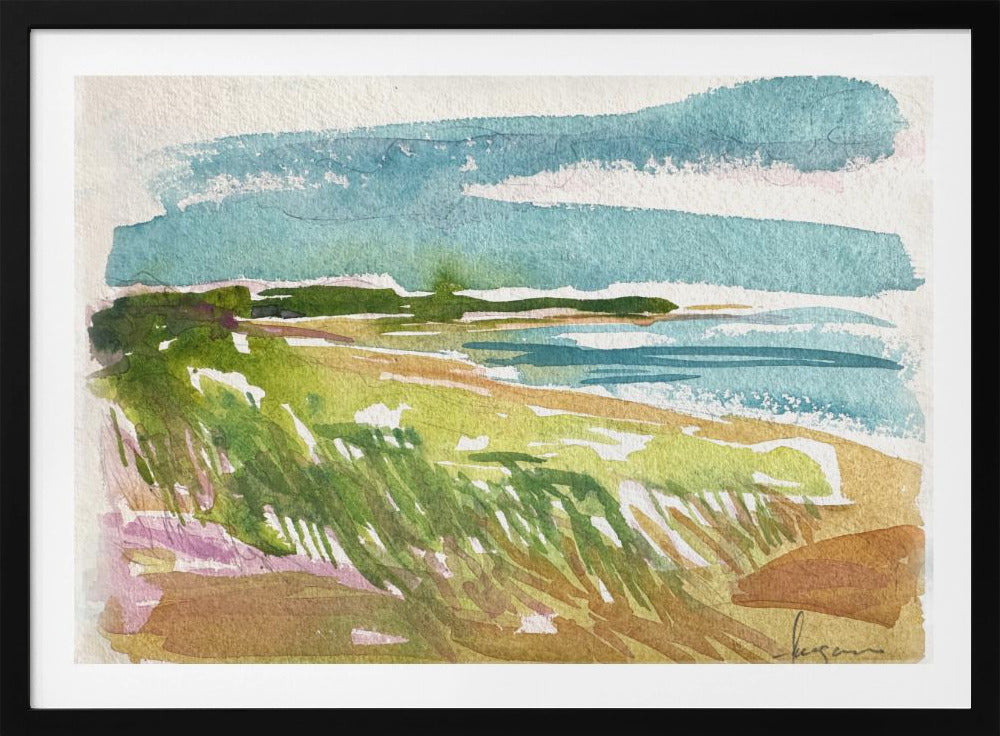 Blue skies colorful | Poster