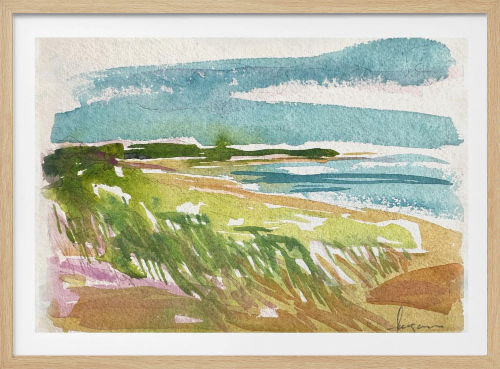 Blue skies colorful | Poster