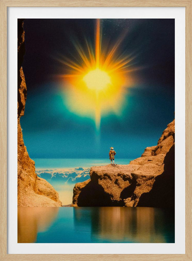 Voyager at the Edge of Light | Poster