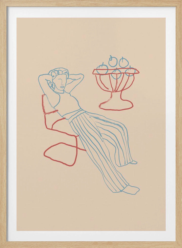 Relaxed Lines | Poster