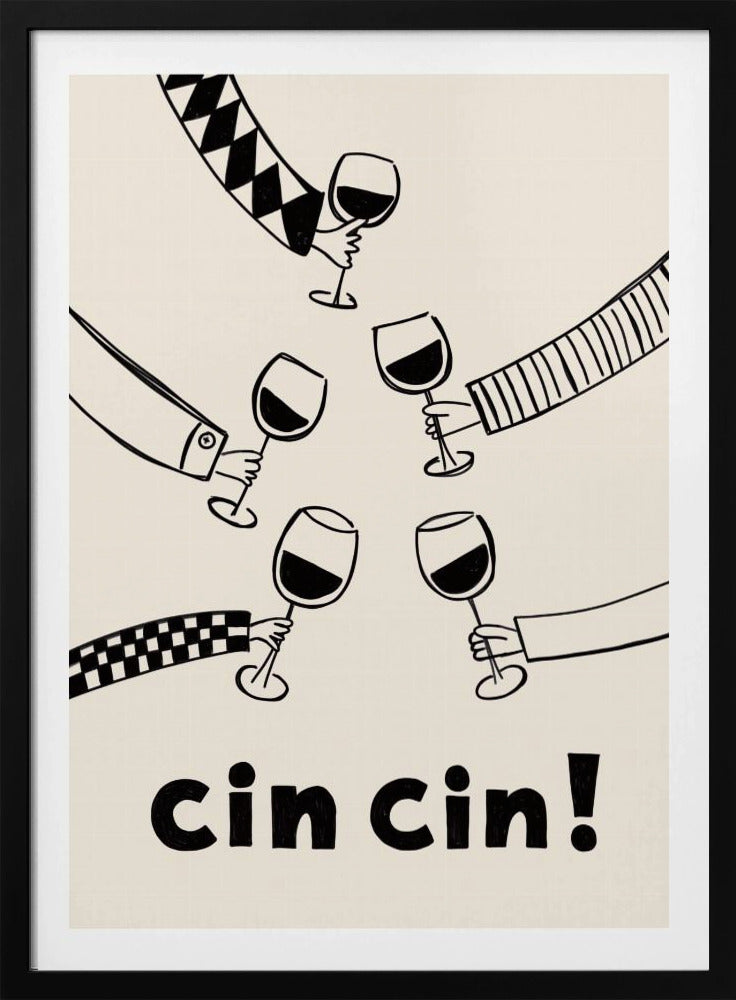 Cin cin! Wine Party with Friends | Poster