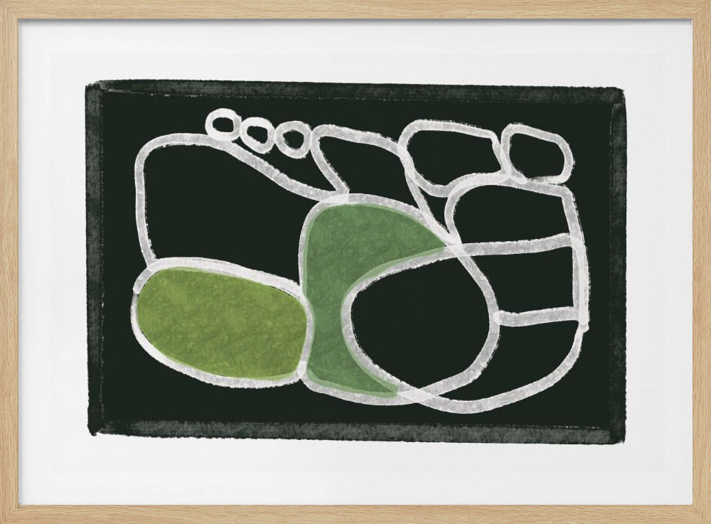 Line drawing abstracr | Poster