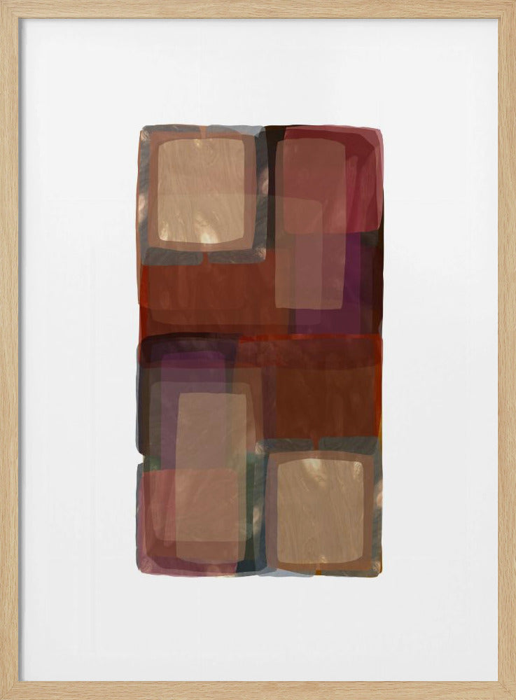 Deep Shades Shapes 2 | Poster