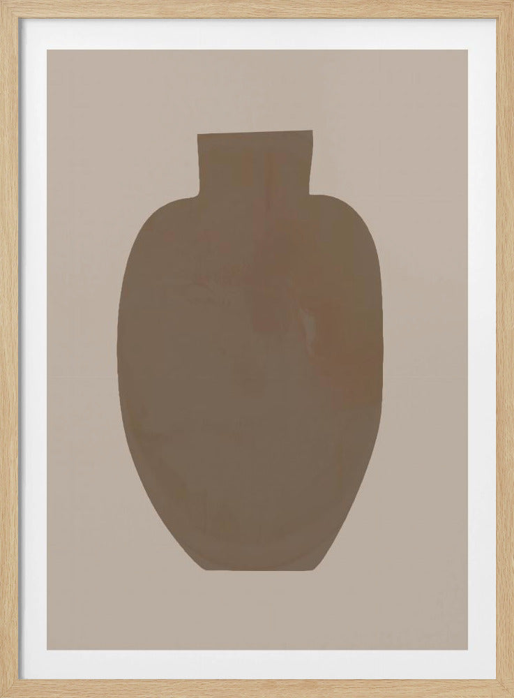 Mocha Vase Form 2 | Poster