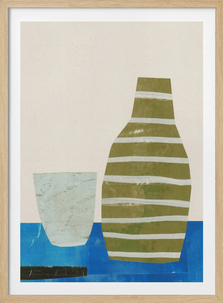 Everyday Simplicity - Vessel and Glass | Poster
