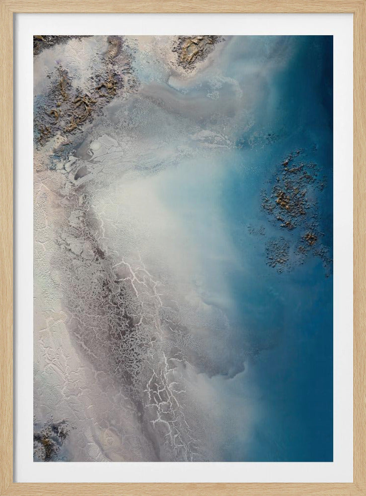 Aerial Beach  - Seaside Whispers 2 | Poster