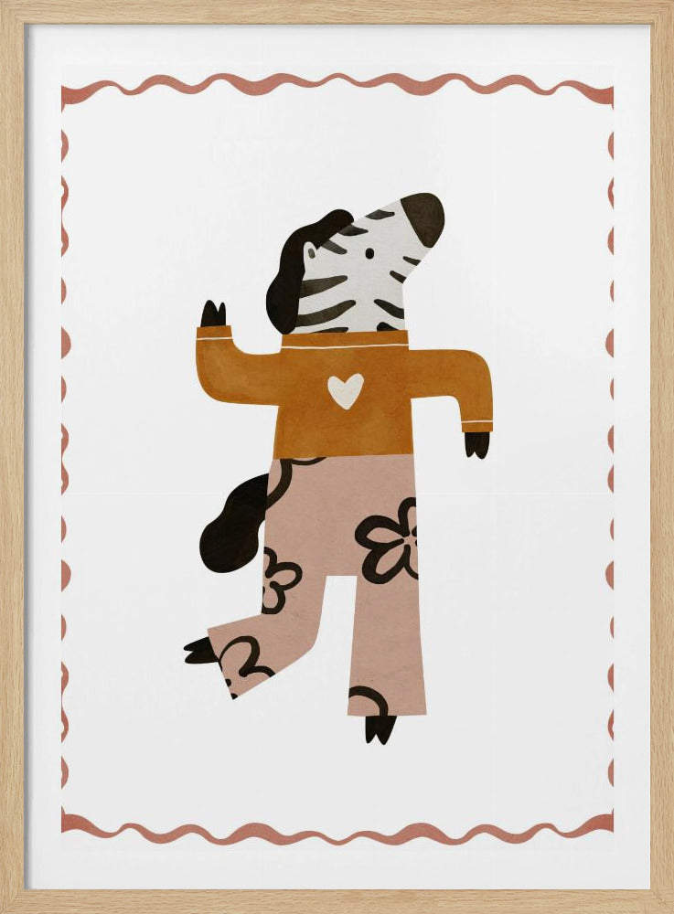 Zebra Groove | Poster