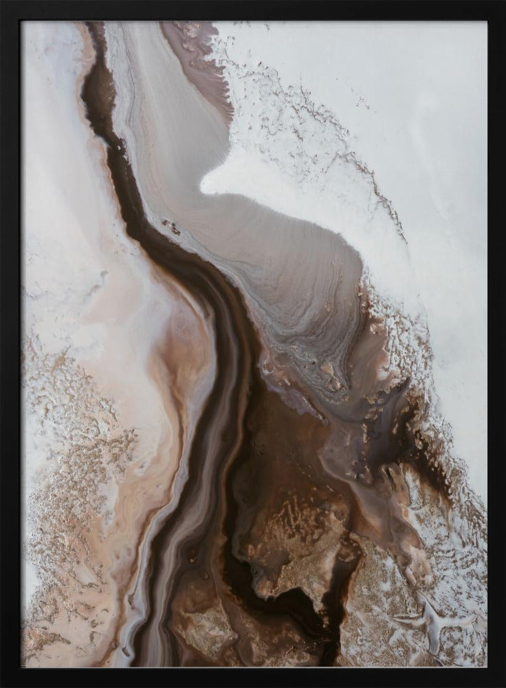 Sophisticated Browns - Earthly Currents 3 | Poster