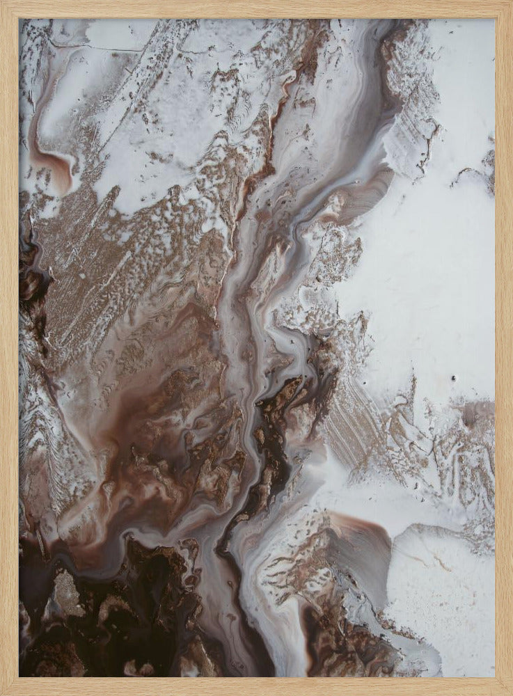 Timeless Art -Earthly Currents 2 - earth marble | Poster