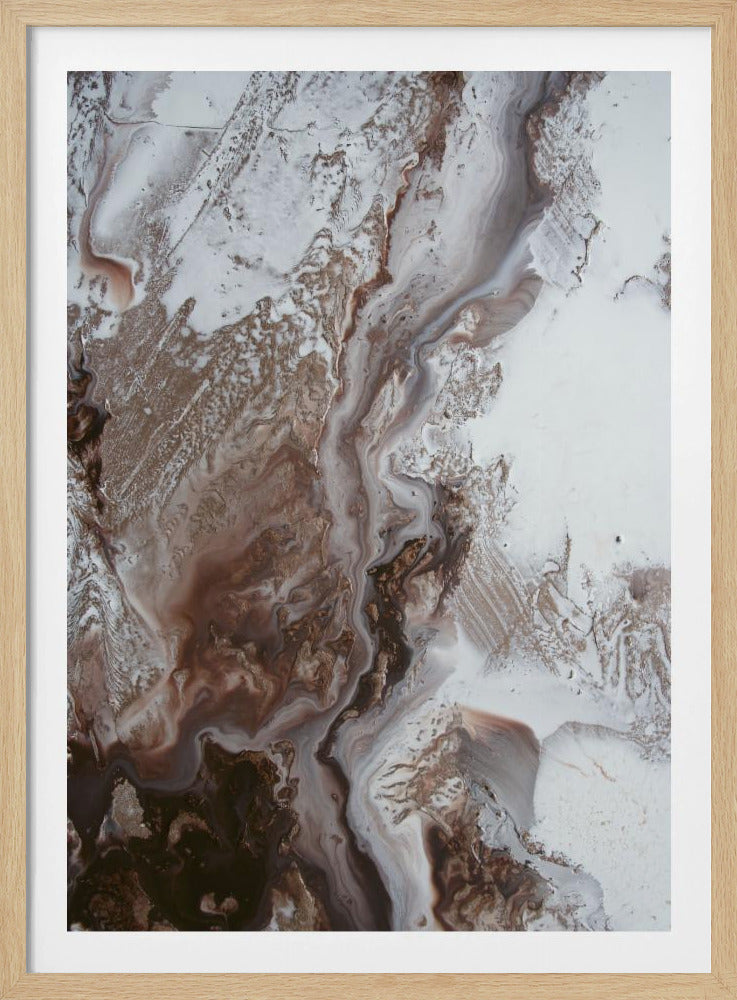 Timeless Art -Earthly Currents 2 - earth marble | Poster