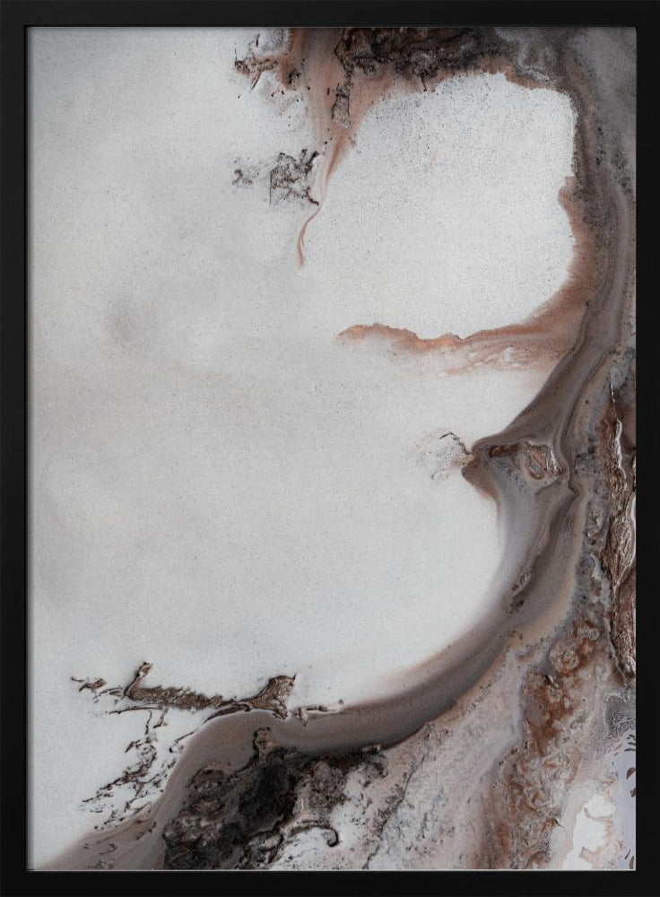 MINIMAL Art - Earthly Currents 1 | Poster