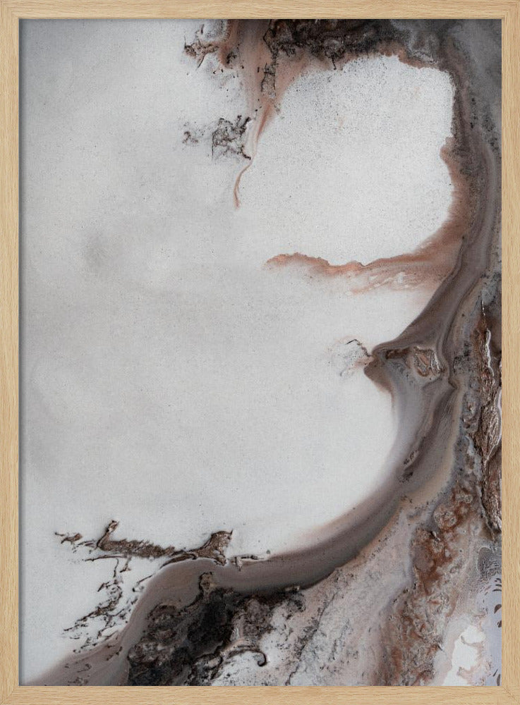 MINIMAL Art - Earthly Currents 1 | Poster