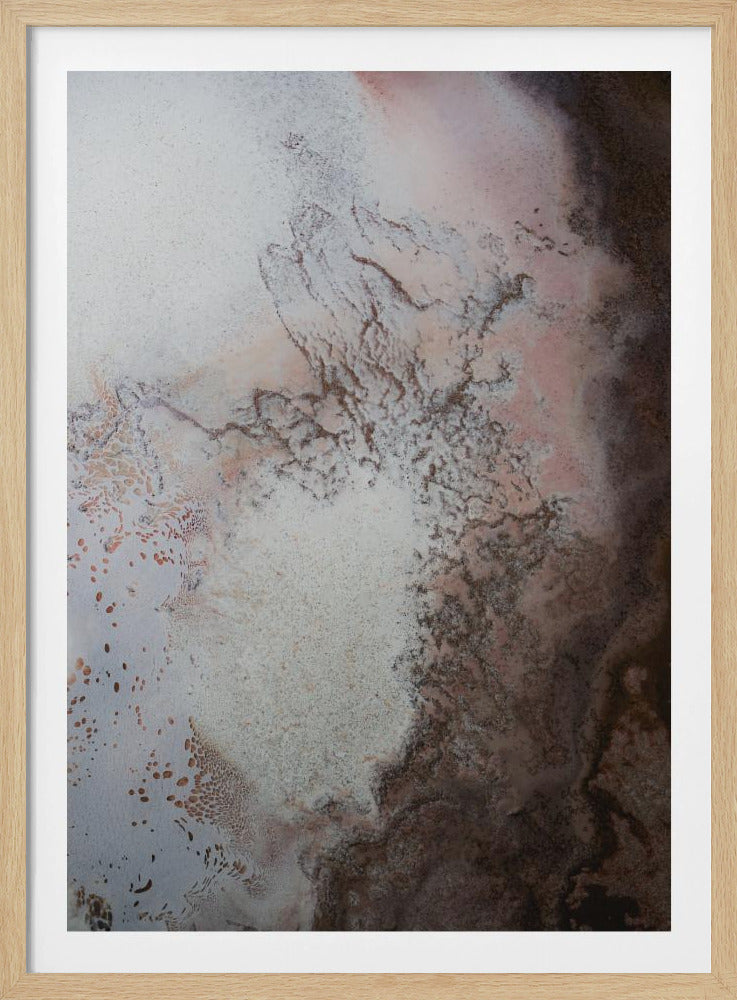 Lake Eyre Upscaled - red earth vibes | Poster