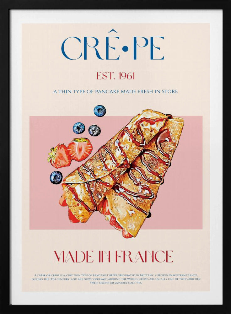 French Crepe Delight | Poster