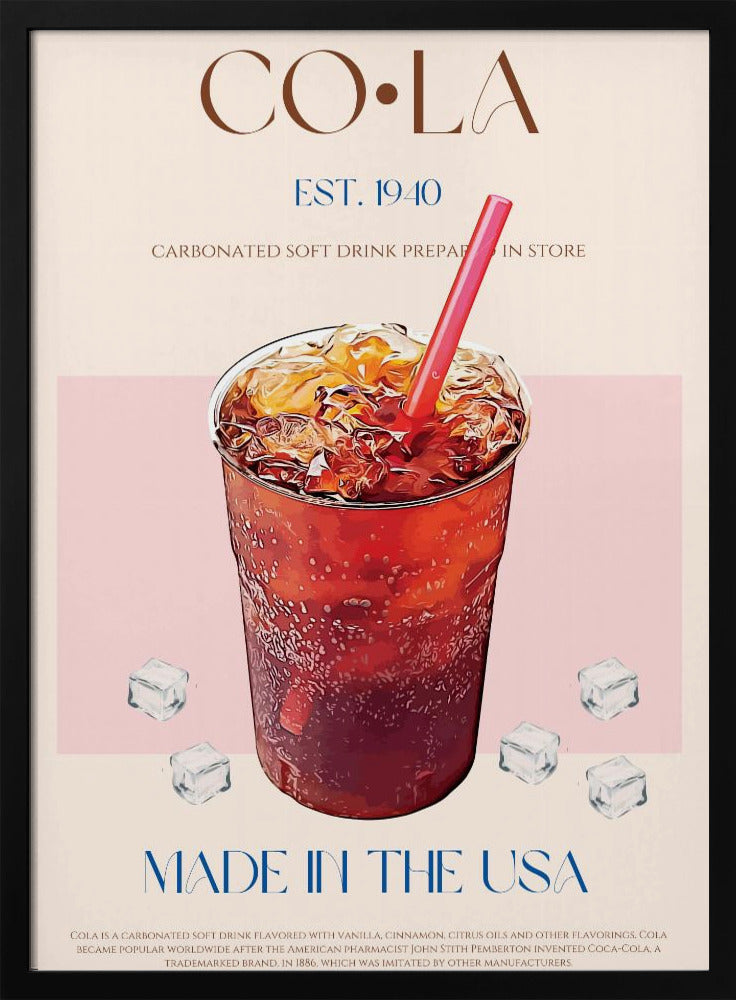 Chilled Cola Delight | Poster